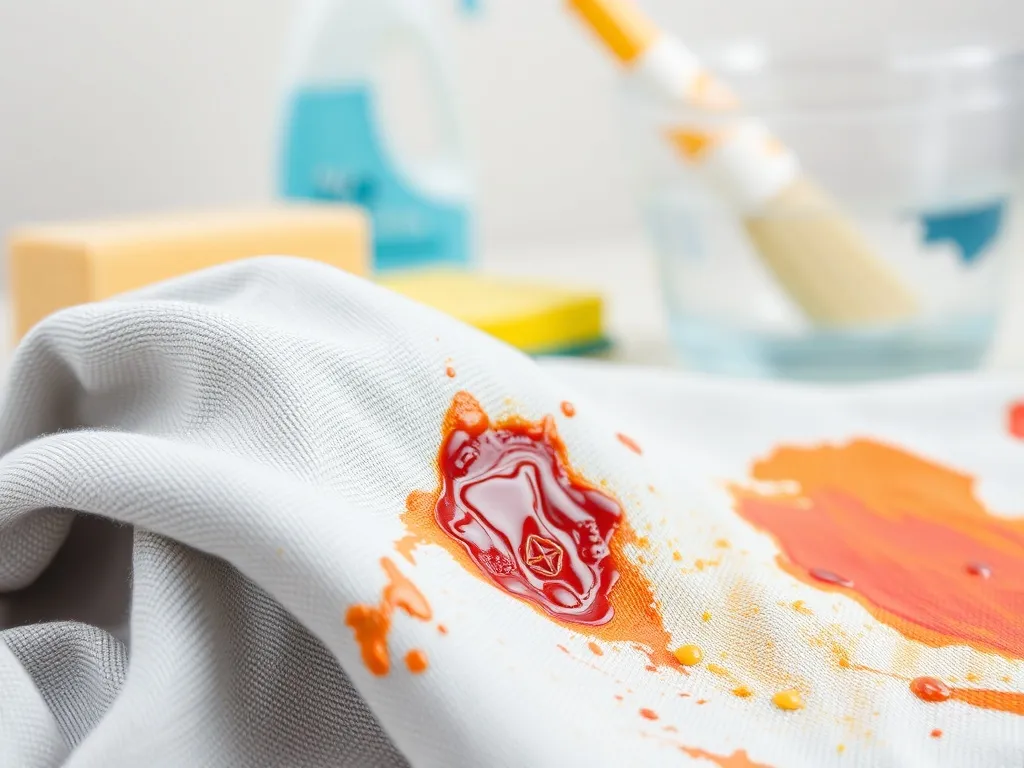 Jak zmyć farbę akrylową z ubrań? Skuteczne metody i porady