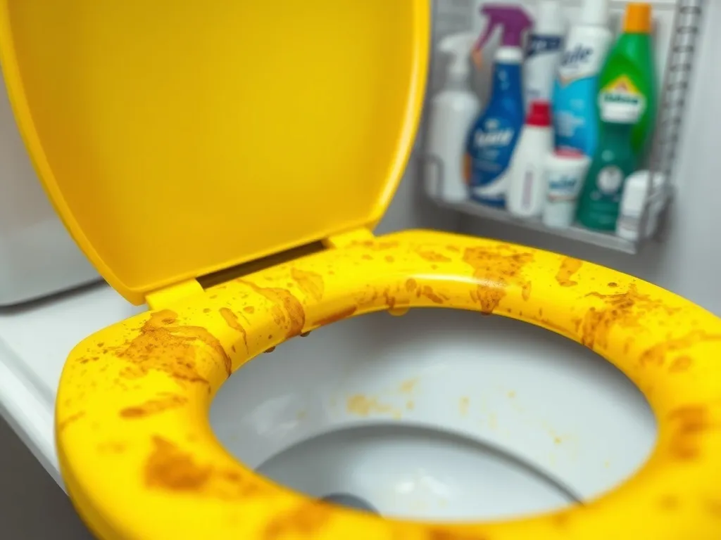 Czym wyczyścić żółtą deskę sedesową? Sprawdzone metody czyszczenia