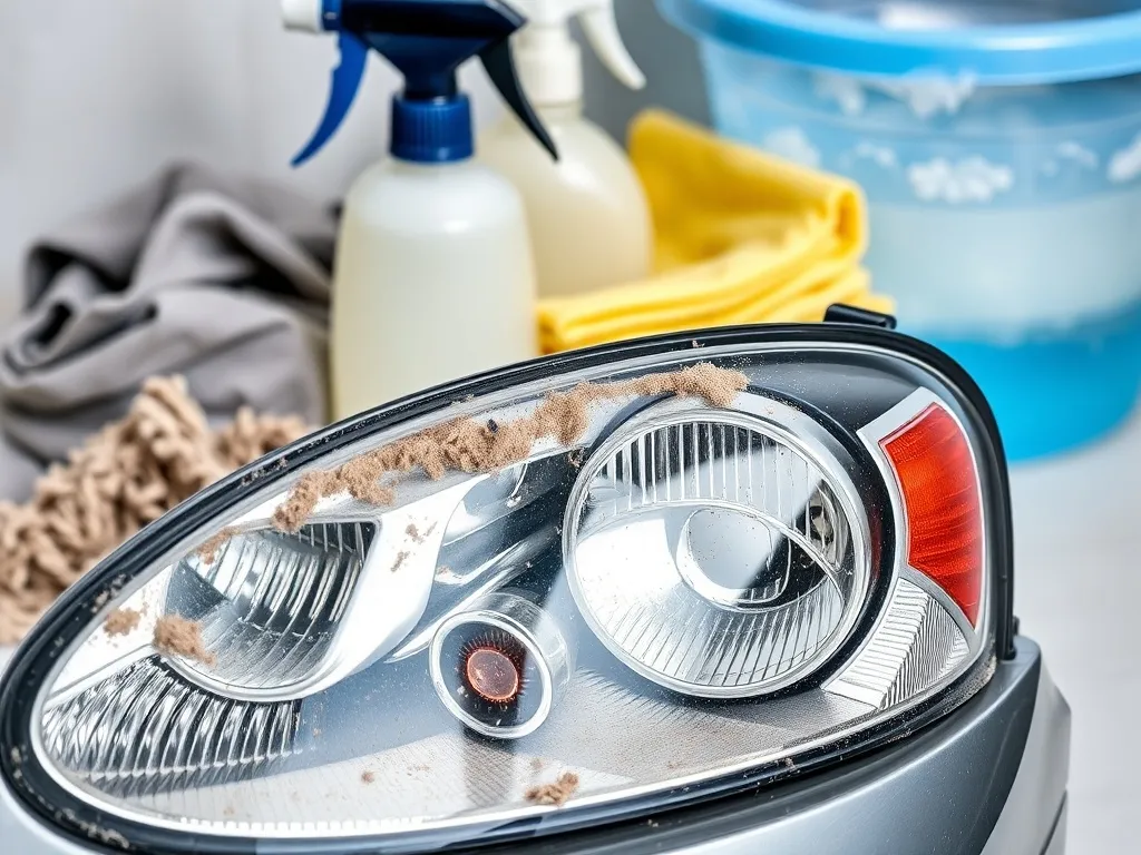 Czym wyczyścić lampy w samochodzie? Skuteczne domowe metody