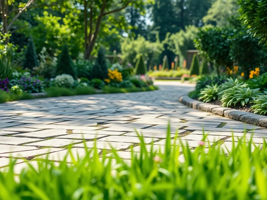 Wzory z kostki brukowej: jak wybrać idealny wzór do ogrodu?