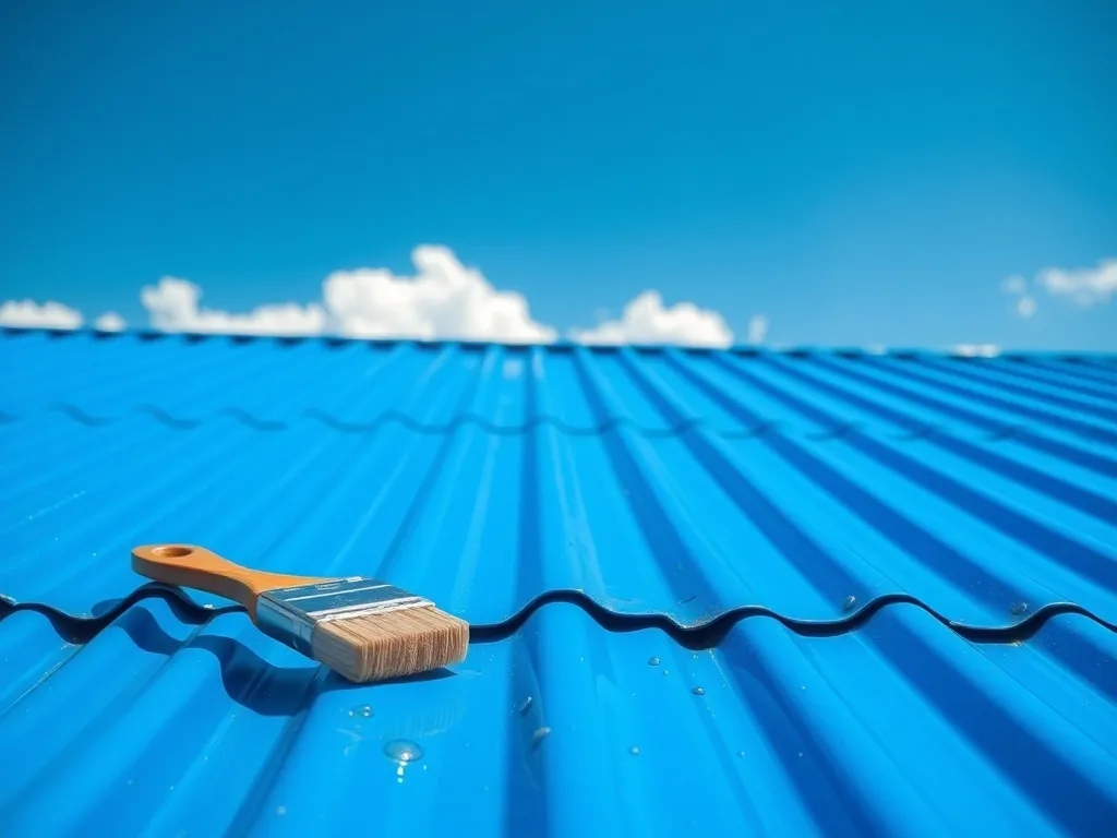 Ile kosztuje malowanie dachu z blachy? Sprawdź aktualne ceny!