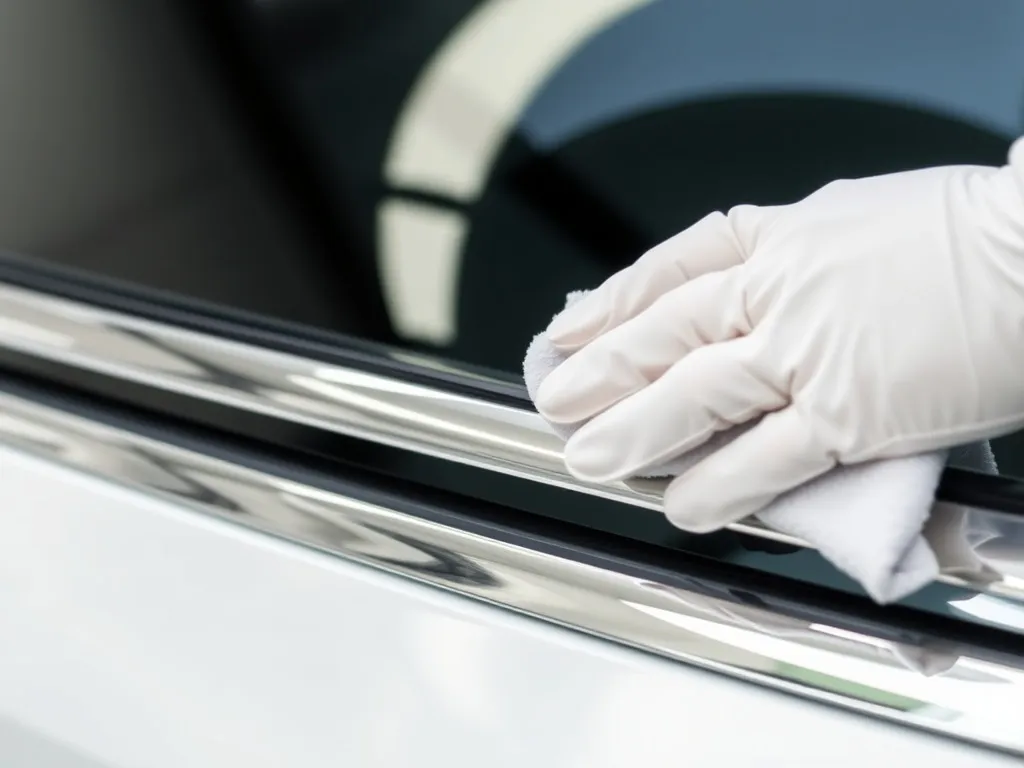 Czym wyczyścić chromowane listwy w aucie? Sprawdzone metody