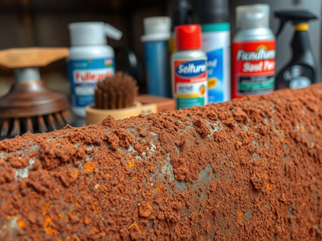 Czym wyczyścić rdzę z metalu? Sprawdzone metody i porady