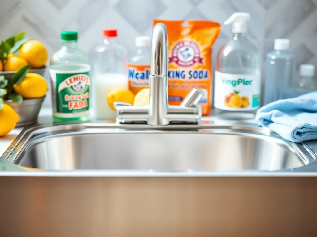 Czym wyczyścić zlew ze stali nierdzewnej? Sprawdzone metody!